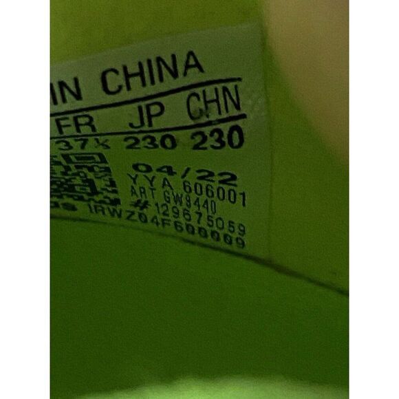 Adidas Speedportal.1 SG GW8440 Elit Green Soccer Cleats Data Pack Men's Sz 5 W 6 - Picture 8 of 14